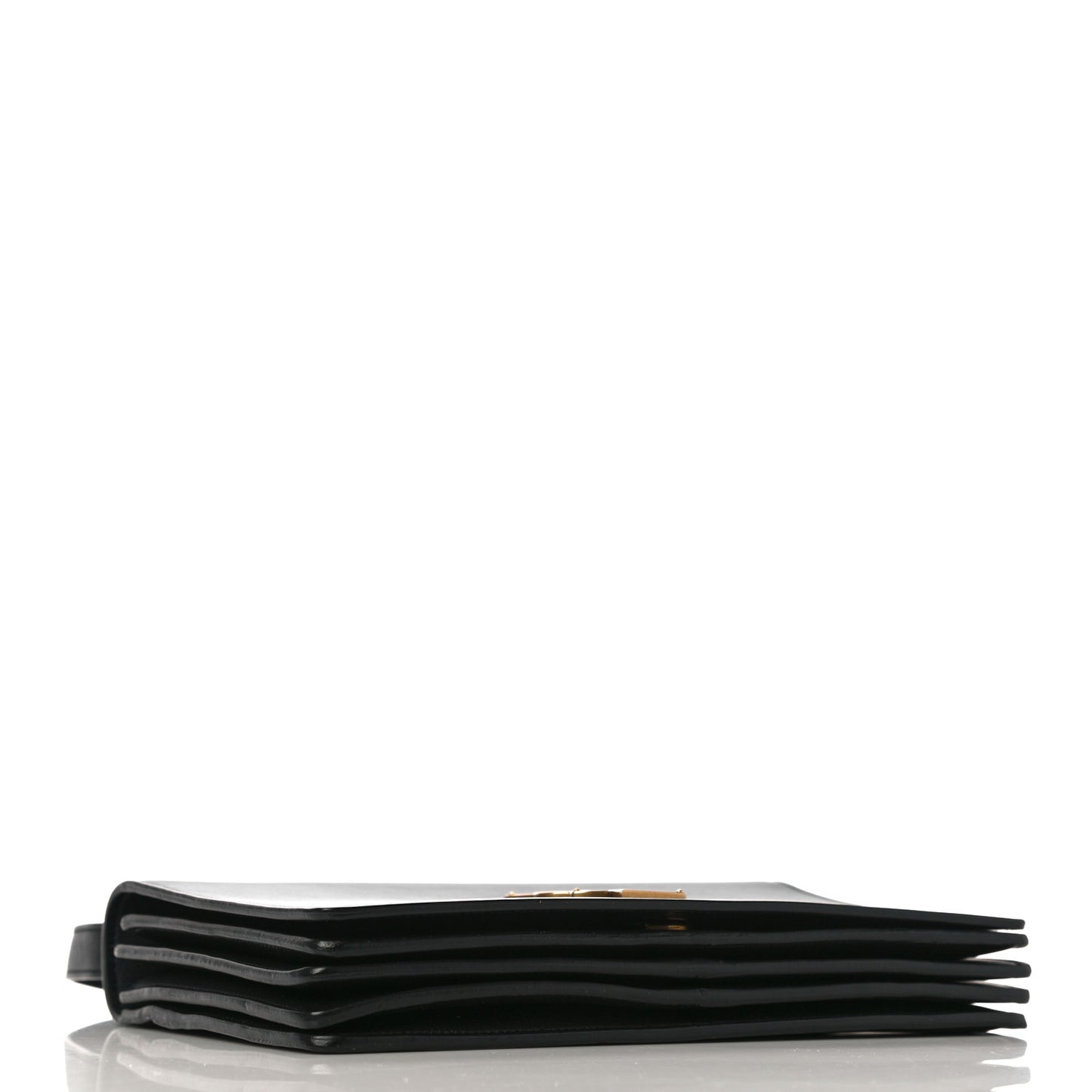 Calfskin Monogram Small Dylan Shoulder Bag Black