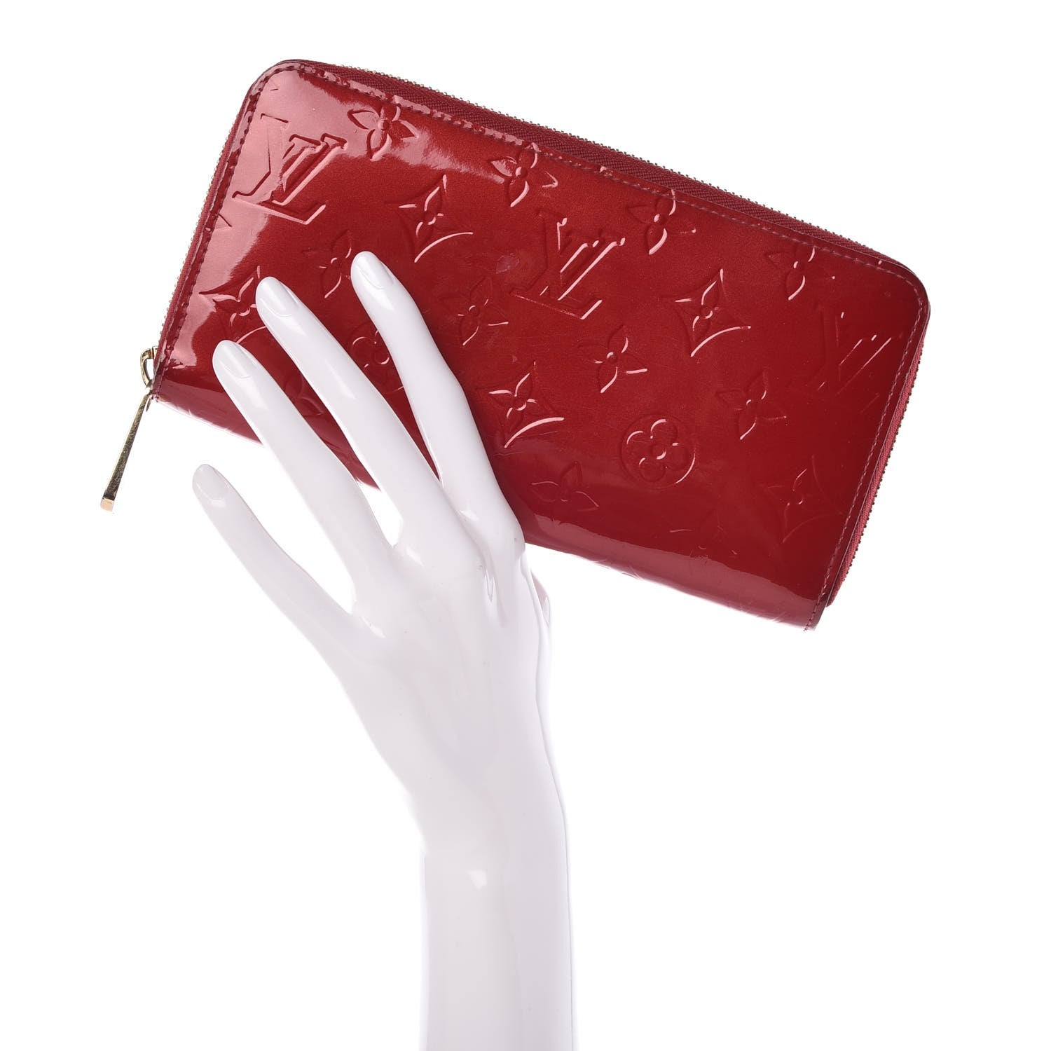 Louis Vuitton Vernis Zippy Wallet Pomme D'Amour 2 of 10