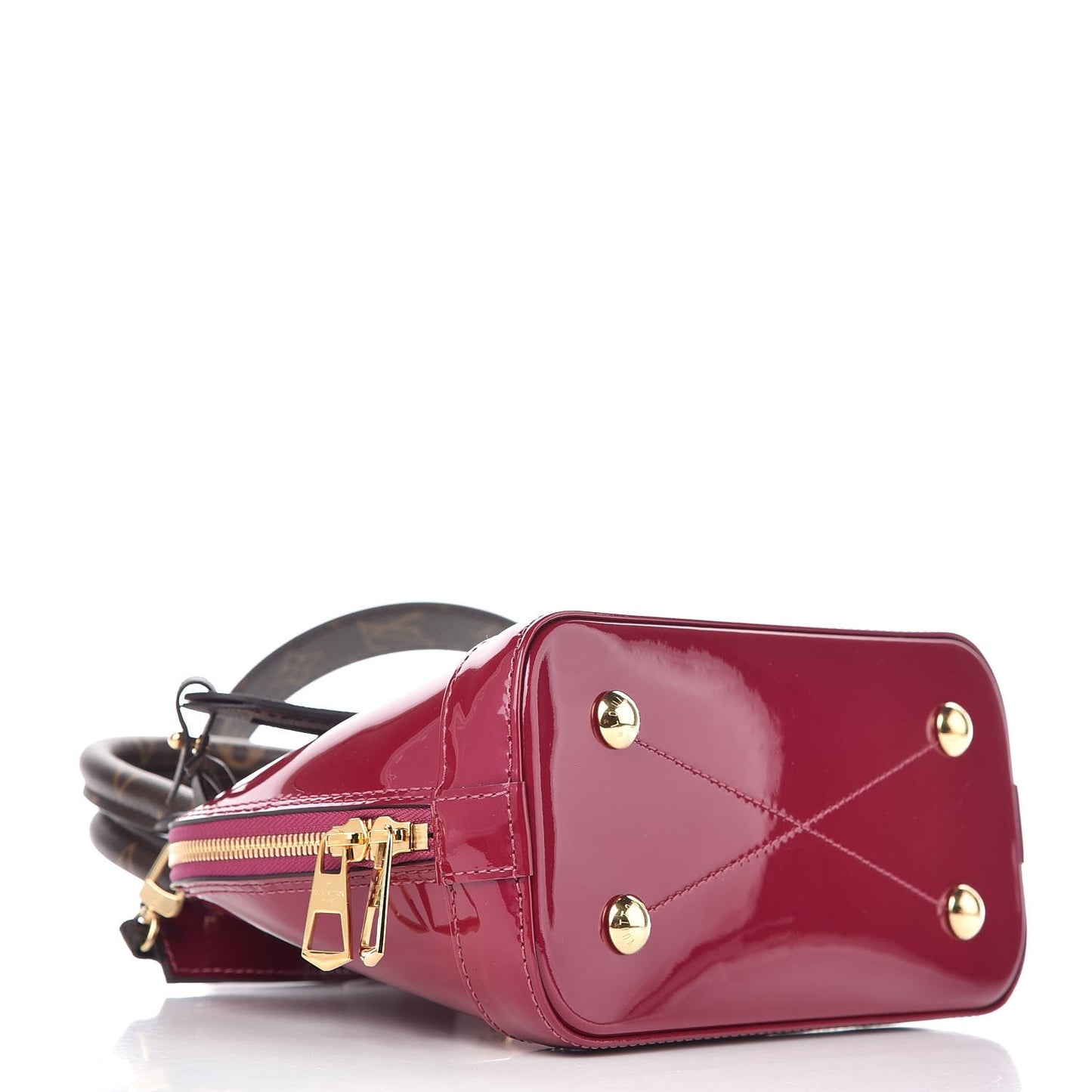Patent Monogram Alma BB Magenta