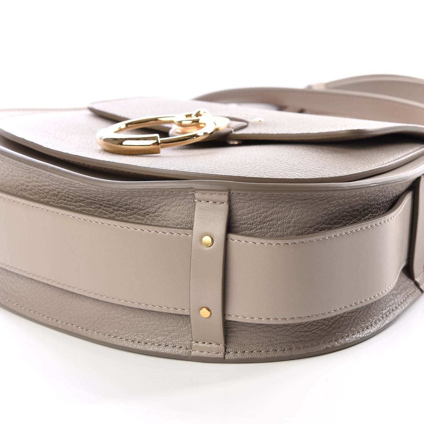 Calfskin Large Tess Bag Motty Grey