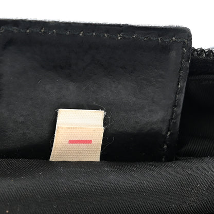 Prada Tessuto Nylon Flat Messenger Bag Black 7 of 10