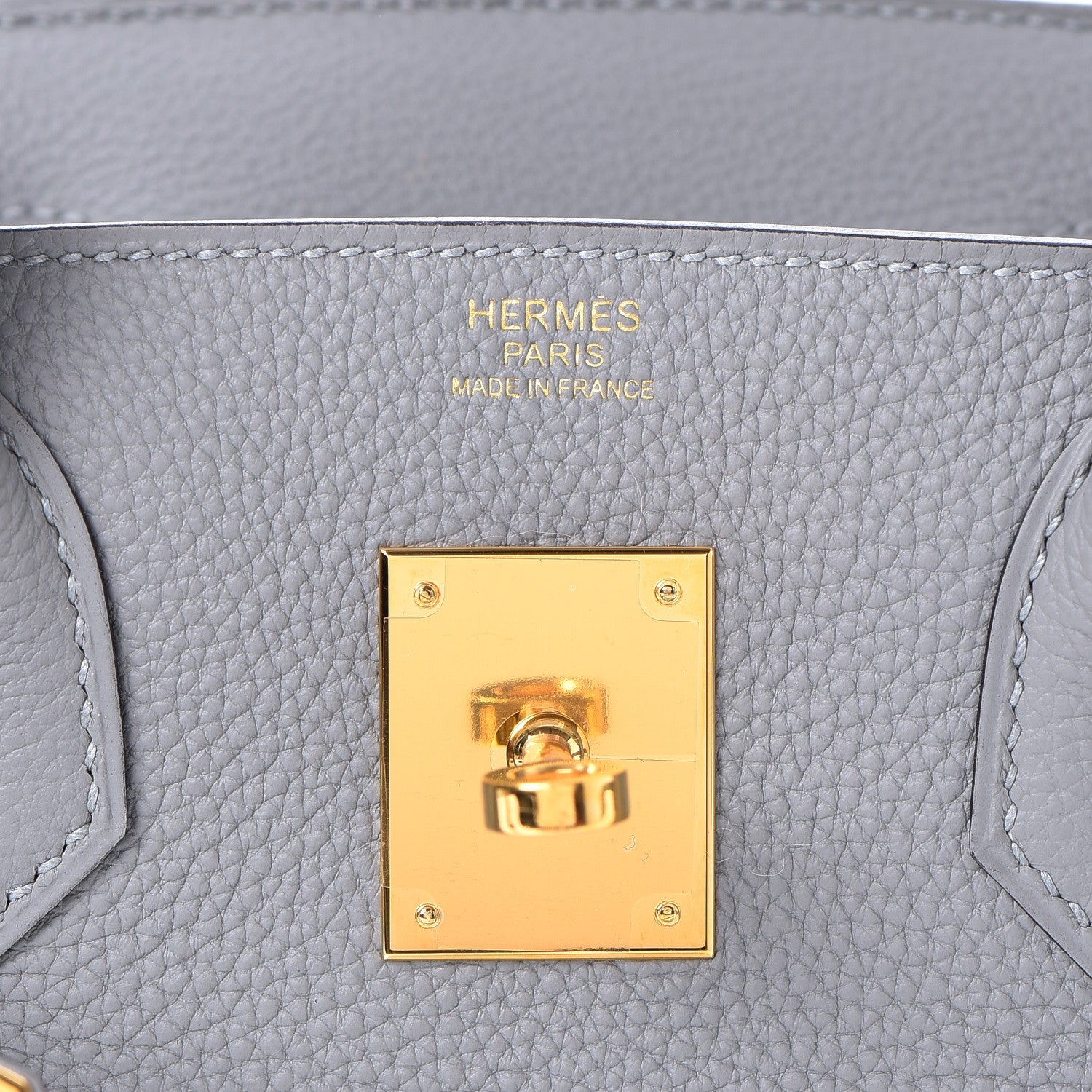 Hermes Togo Birkin 30 Gris Mouette 23 of 38