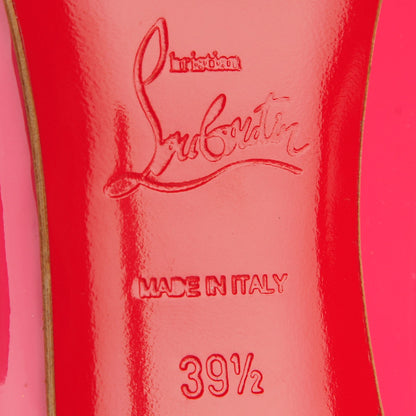 Christian Louboutin Patent Pigalle Follies 100 Pumps 39.5 Bonbon 5 of 7
