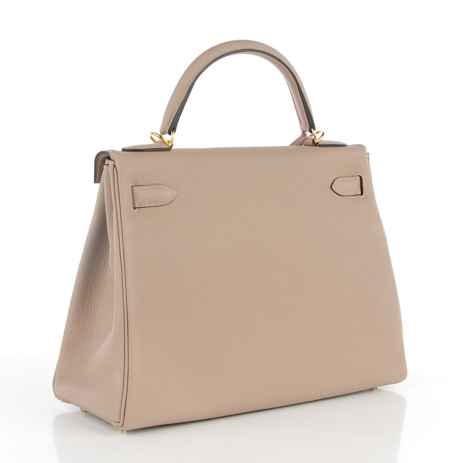 Hermes Togo Kelly Retourne 32 Gris Tourterelle 3 of 23