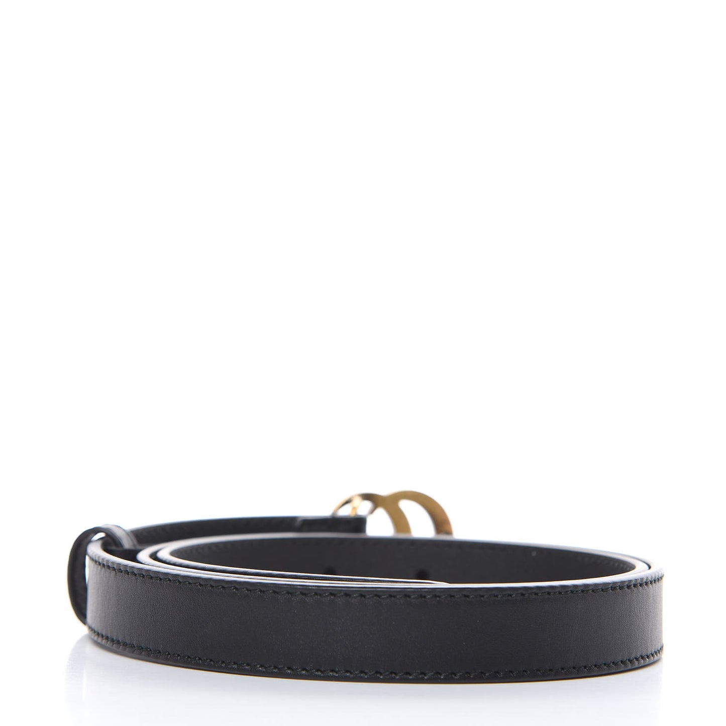 Calfskin Double G 20mm Belt 85 34 Black