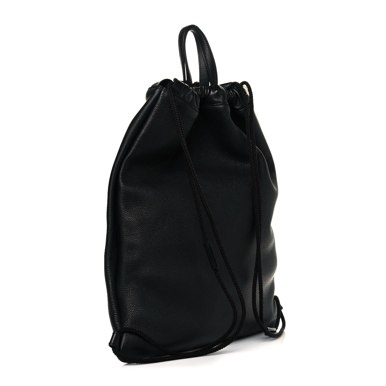 Gucci Calfskin Coco Capitan Logo Drawstring Backpack Black 2 of 9