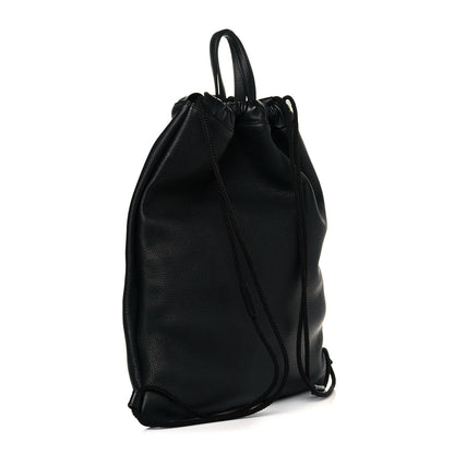 Gucci Calfskin Coco Capitan Logo Drawstring Backpack Black 2 of 9