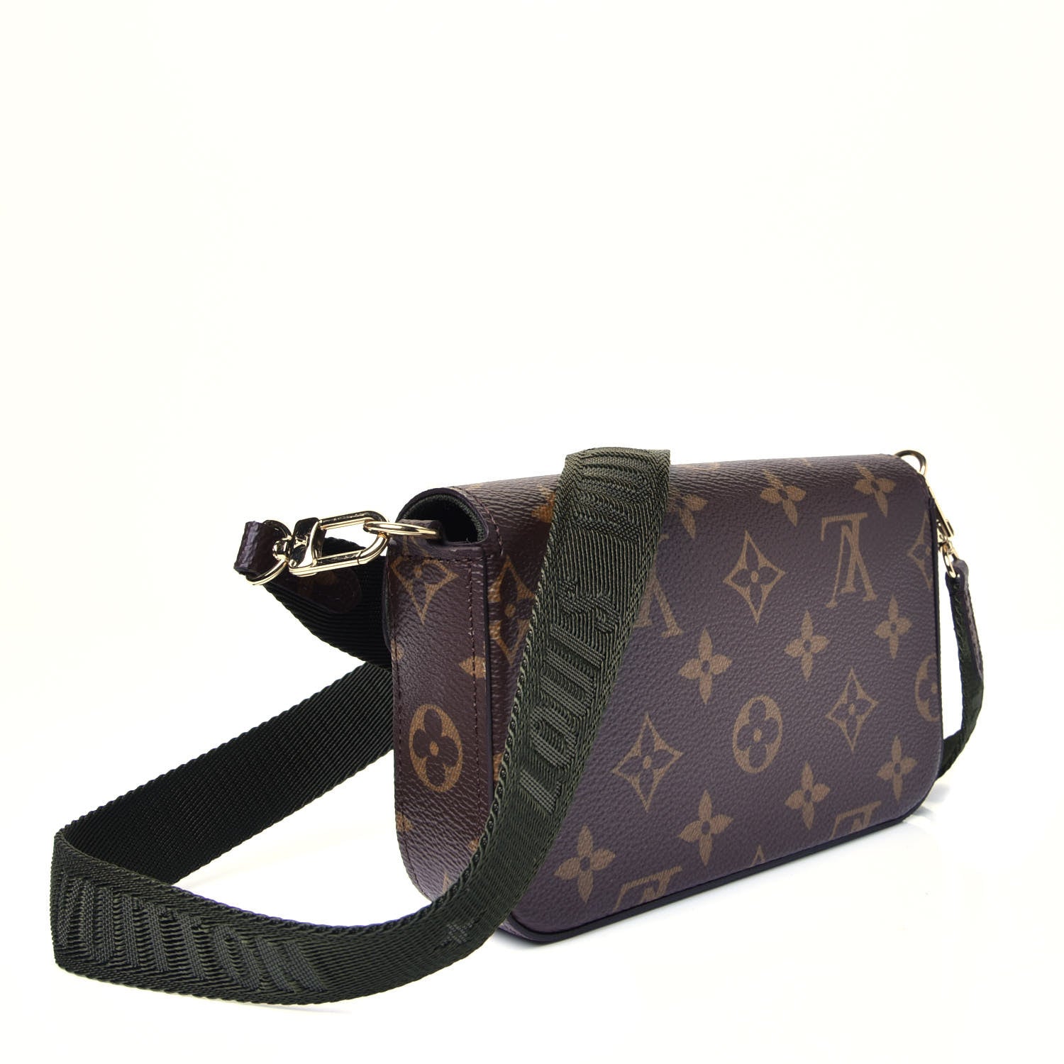 Louis Vuitton Monogram Felicie Strap & Go Kaki 2 of 3