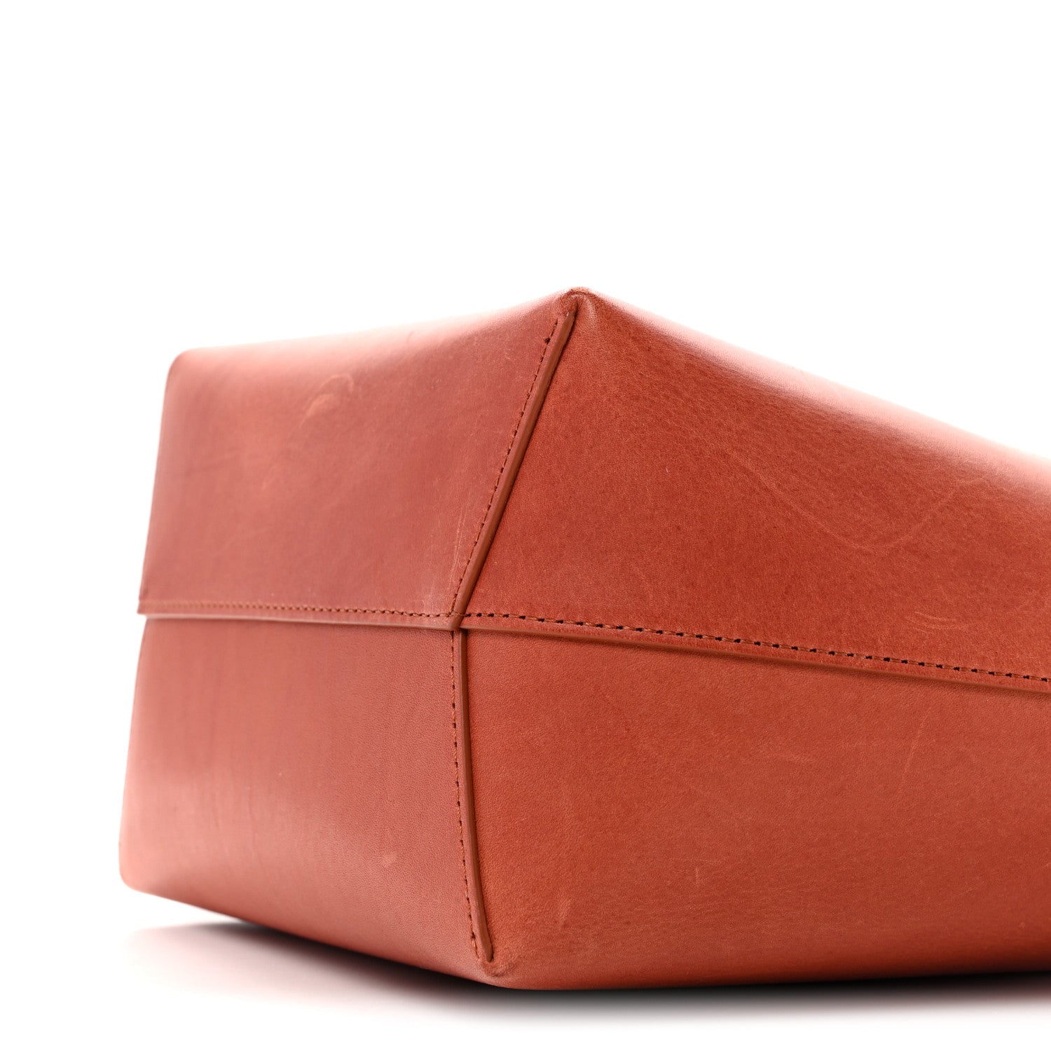 Mansur Gavriel Vegetable Tanned Calfskin Mini Bucket Bag Brandy 10 of 12