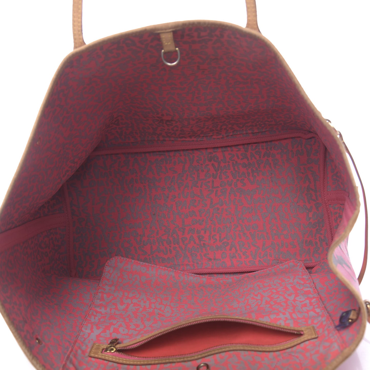 Monogram Graffiti Neverfull GM Fuchsia