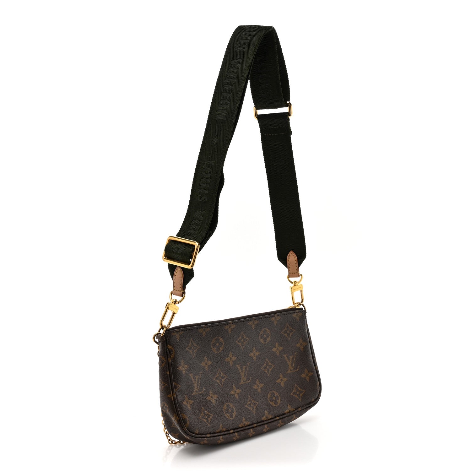 Louis Vuitton Monogram Multi Pochette Accessories Kaki 3 of 15