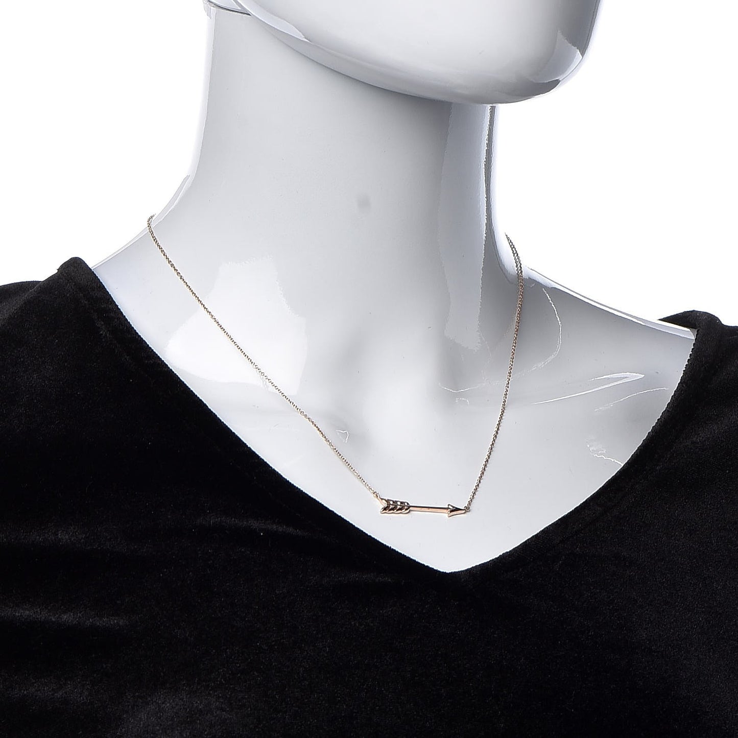 Rubedo Arrow Pendant Necklace