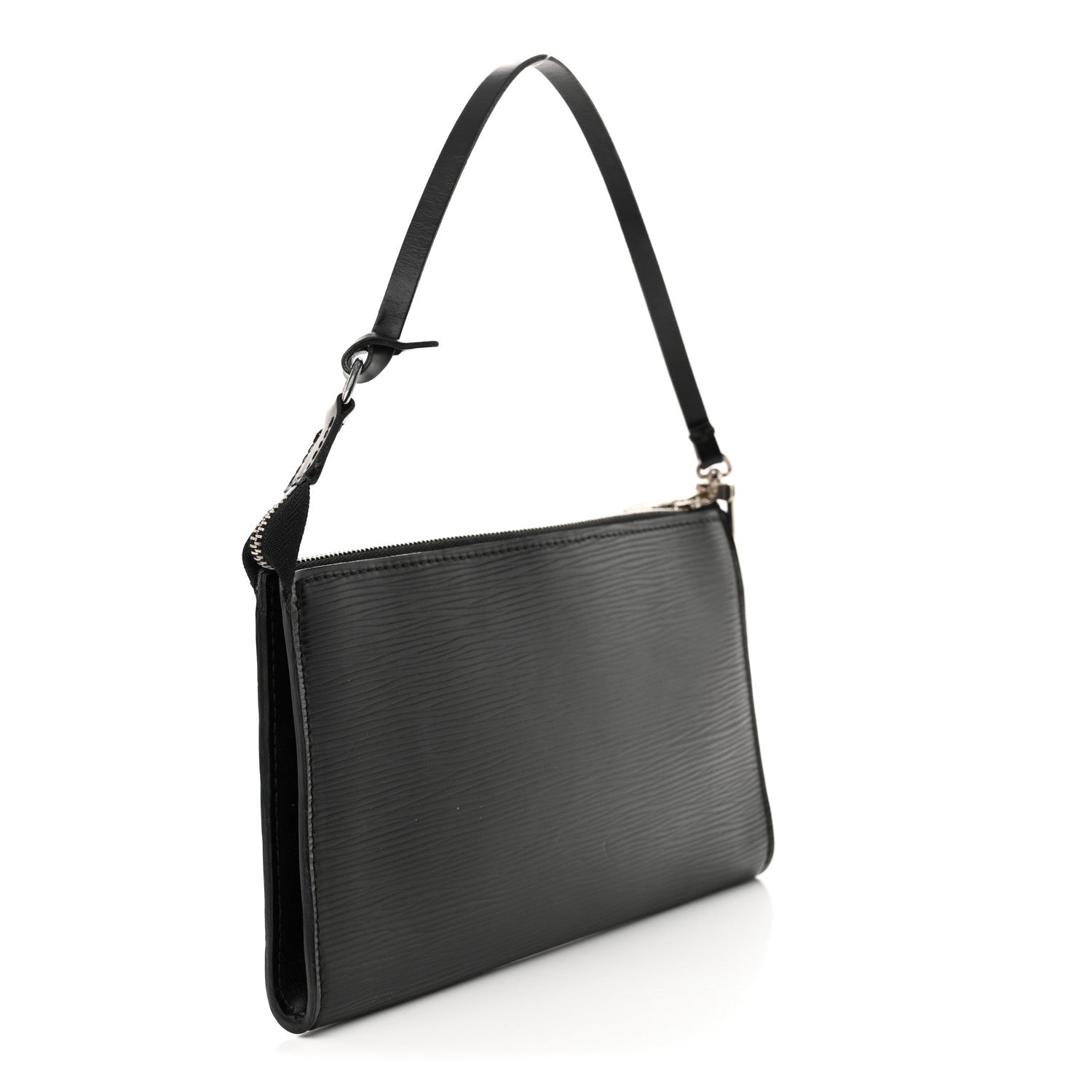 Louis Vuitton Epi Pochette Accessories 24 Black 3 of 11