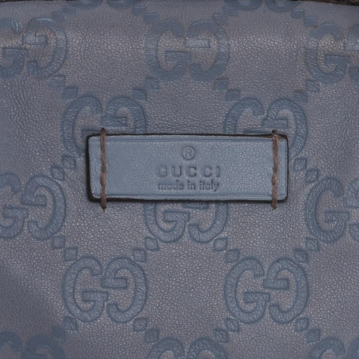 Guccissima Medium Joy Boston Light Blue