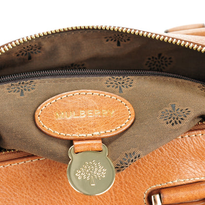 Mulberry Natural Leather Small Del Rey Satchel Deer Brown 6 of 9