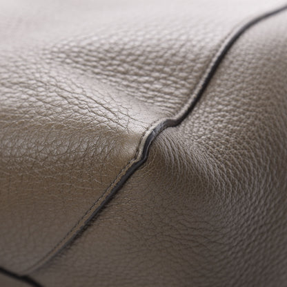 Celine Soft Grained Calfskin Medium Belt Cabas Phantom Souris 10 of 14