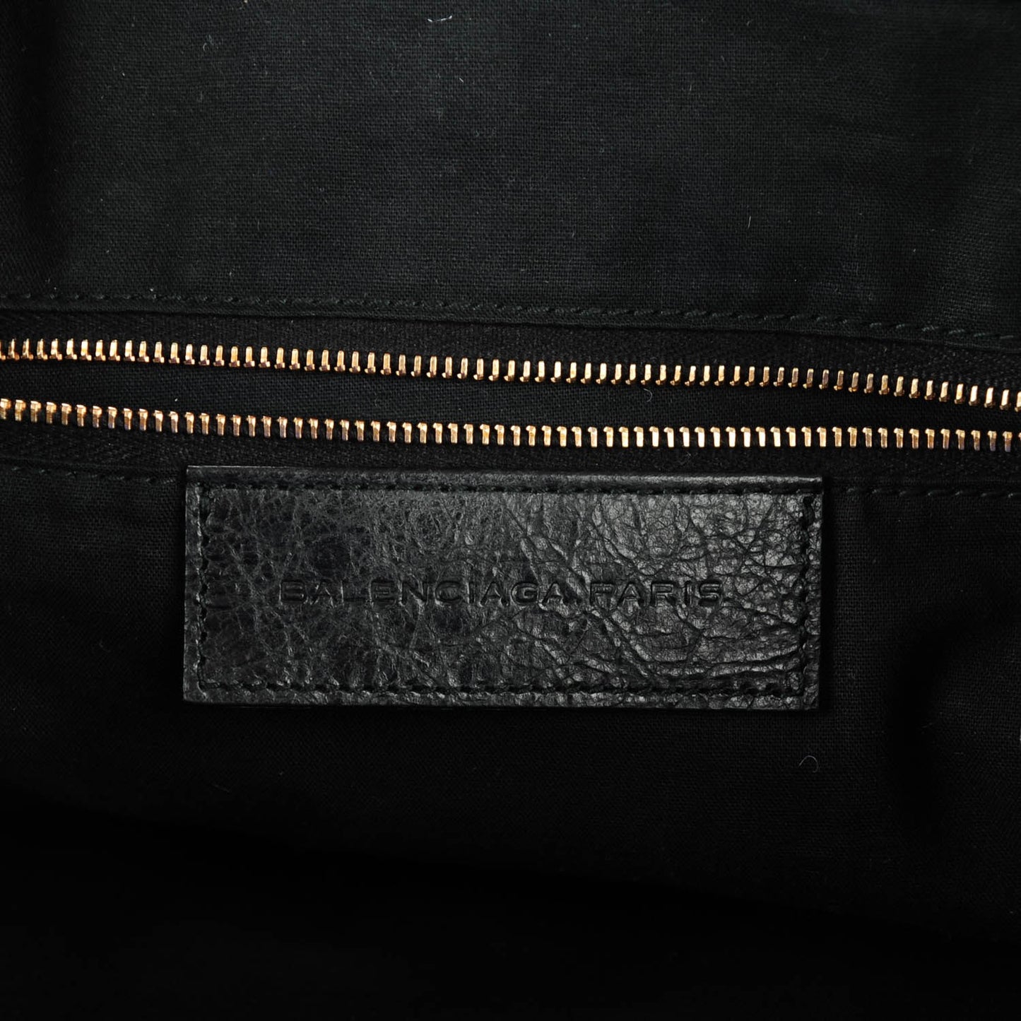 Agneau Giant 21 Rose Gold Hardware Work Black