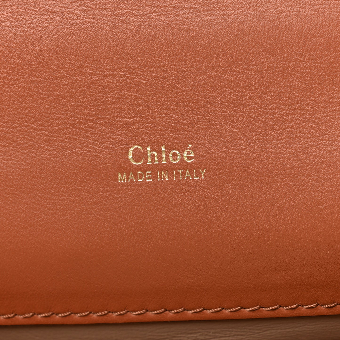Calfskin Crocodile Embossed Aby Chain Shoulder Bag Chestnut Brown