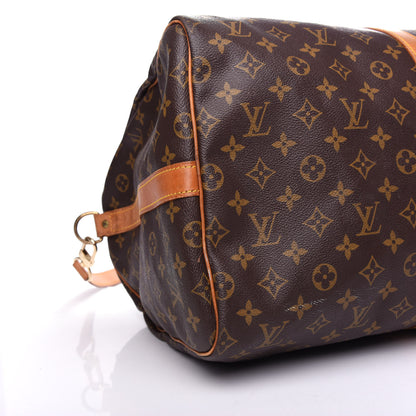 Louis Vuitton Monogram Keepall Bandouliere 55 7 of 9