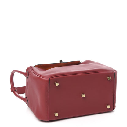 Hermes Swift Lindy 26 Rouge Grenat Orange 4 of 9