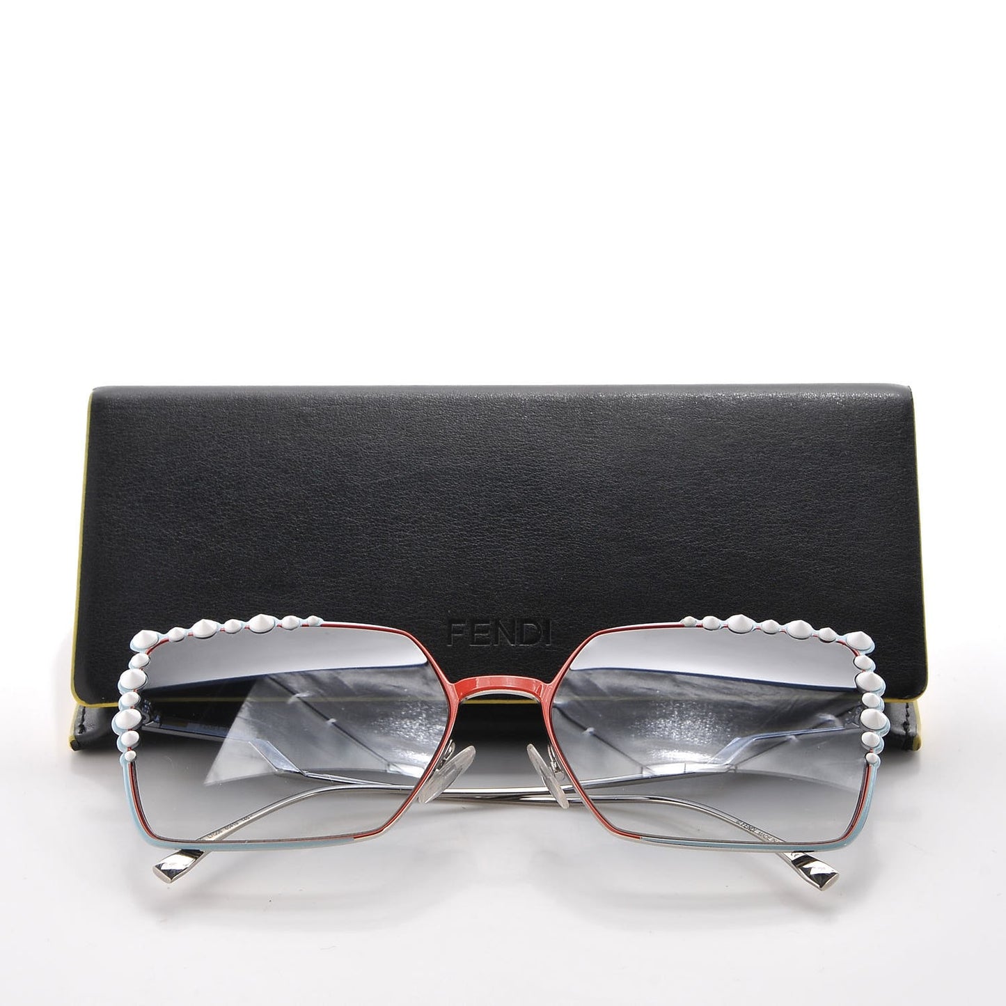 Metal Dots Square Sunglasses FF 0259/S