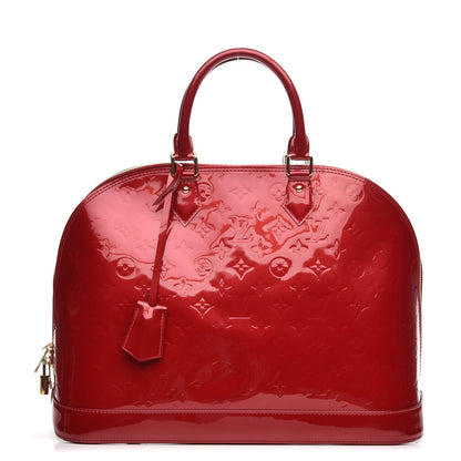 Louis Vuitton Vernis Alma GM Pomme D'Amour 1 of 6