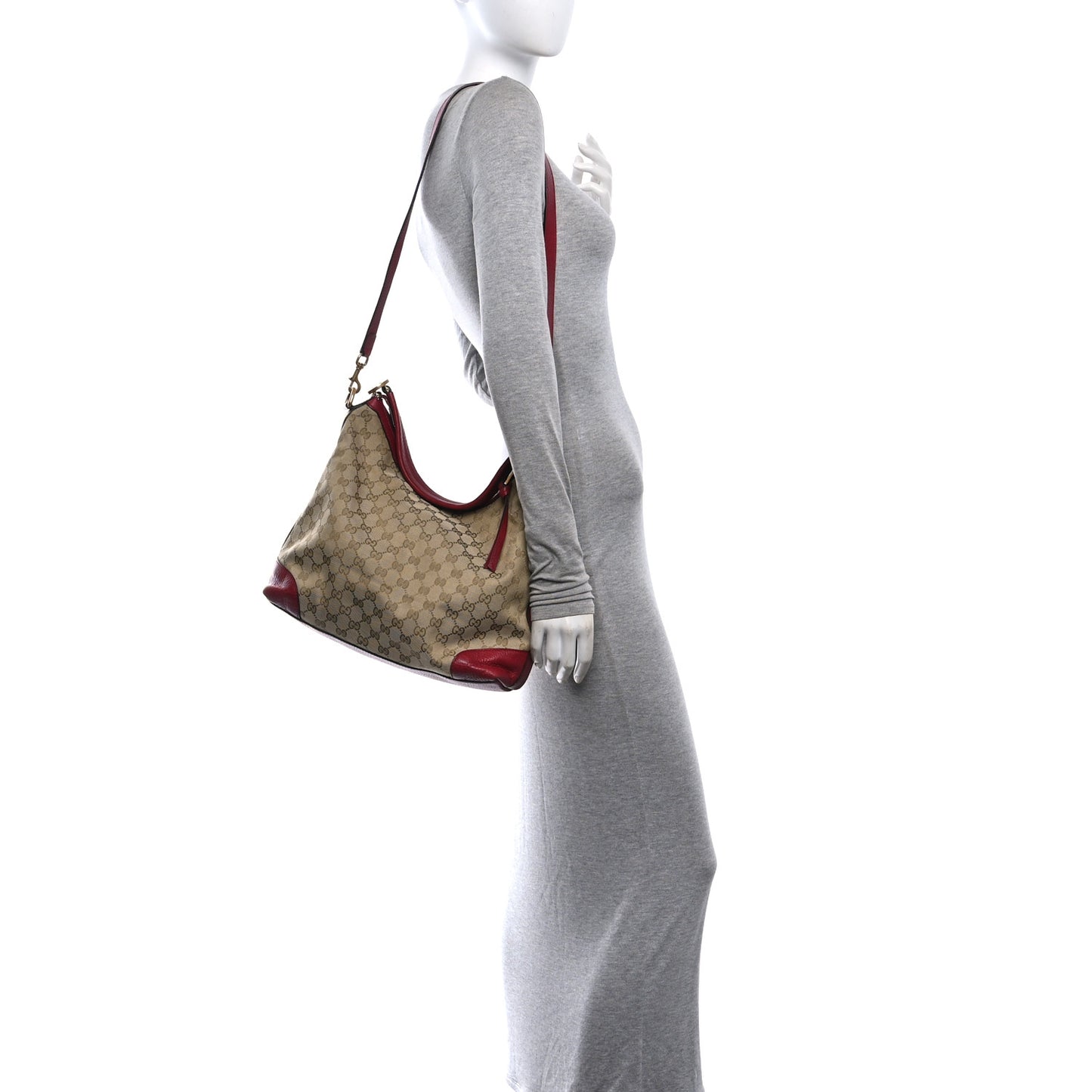Monogram Small Miss GG Hobo Red