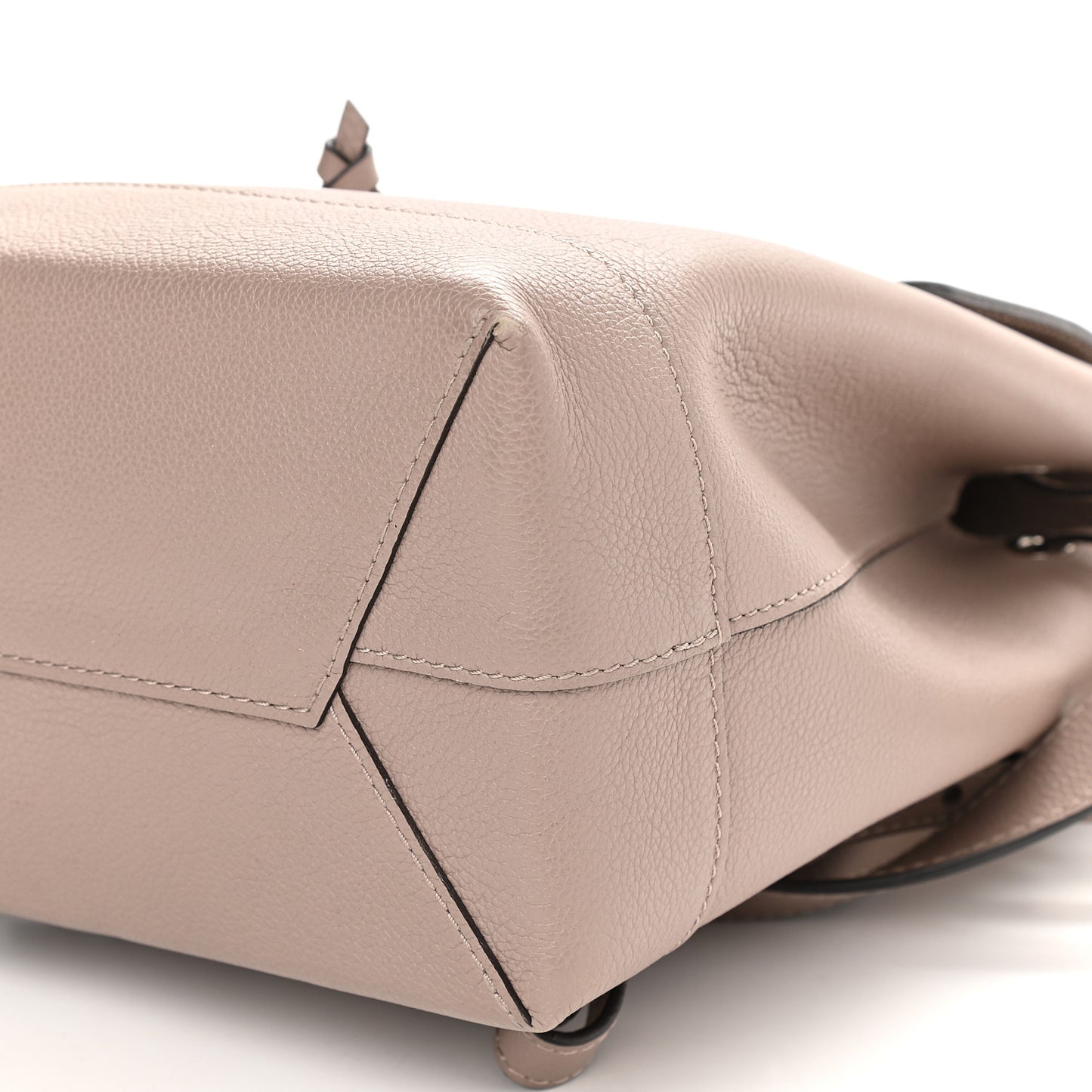 Soft Calfskin Lockme Backpack Mastic