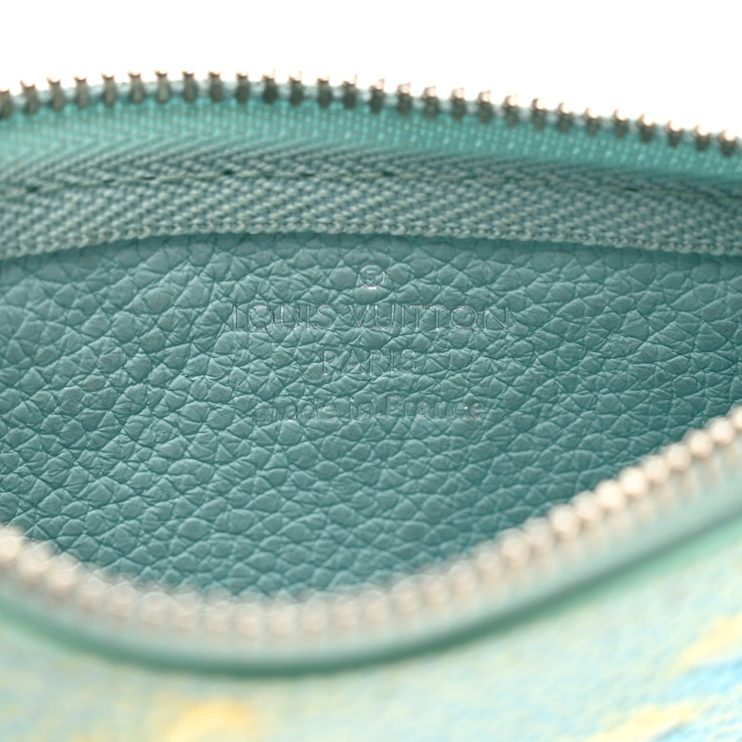 Empreinte Monogram Summer Stardust Key Pouch Water Green