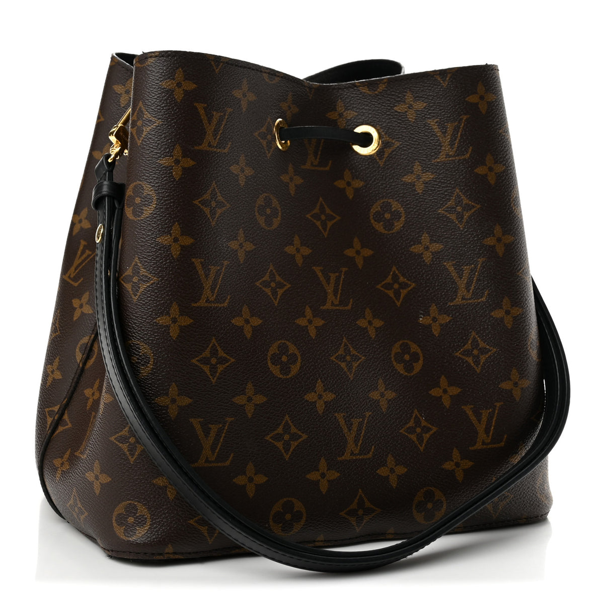 Louis Vuitton Monogram Neonoe MM Black 2 of 11