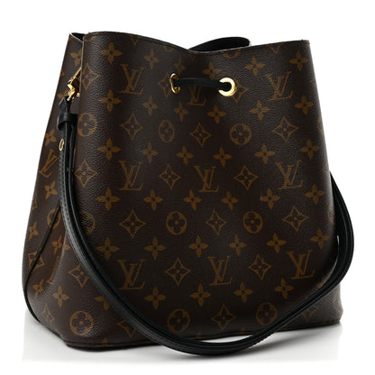 Louis Vuitton Monogram Neonoe MM Black 2 of 11