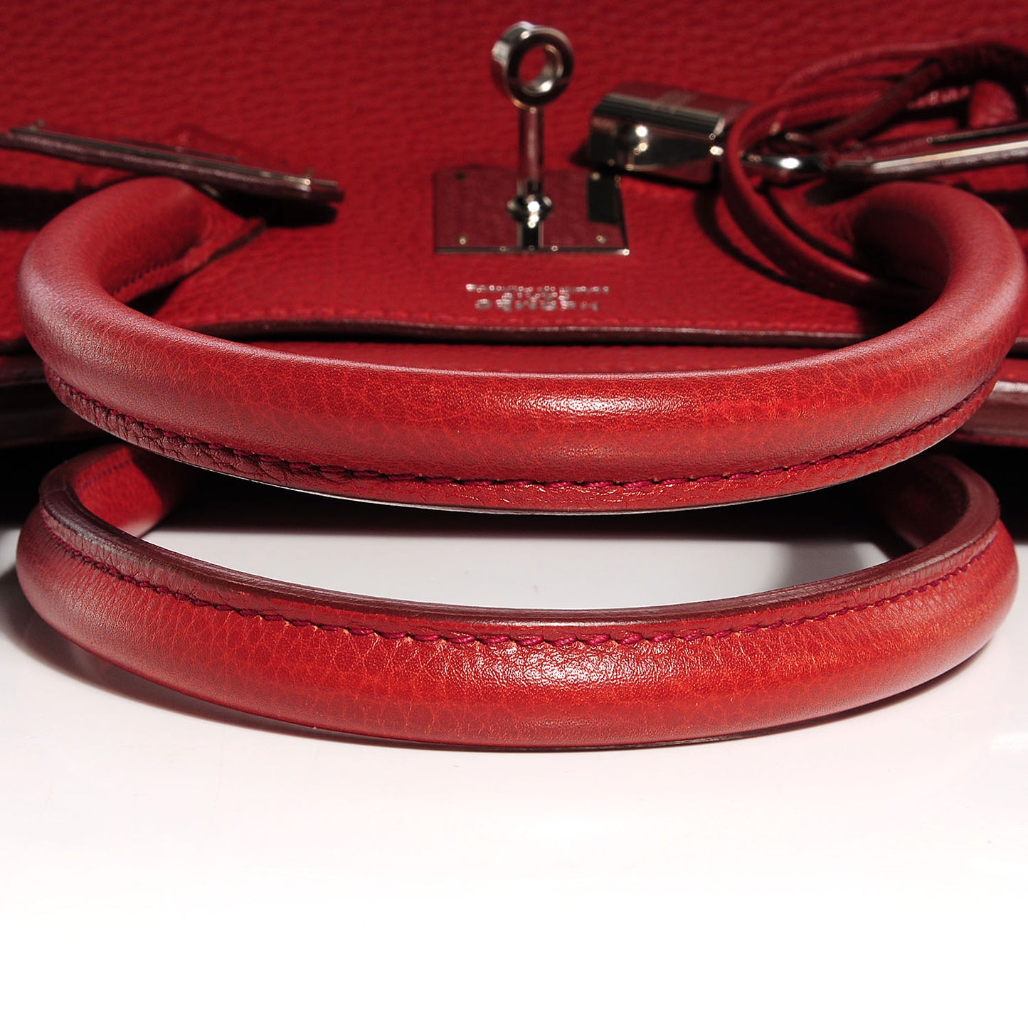 Togo Birkin 35 Rouge H and Ebene
