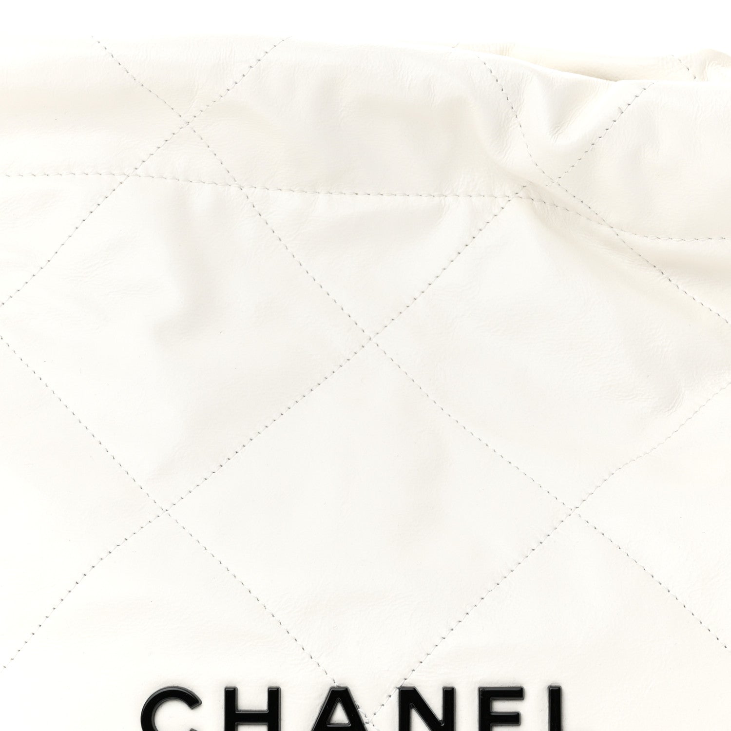 Chanel Calfskin Quilted Small Chanel 22 White 10 of 12