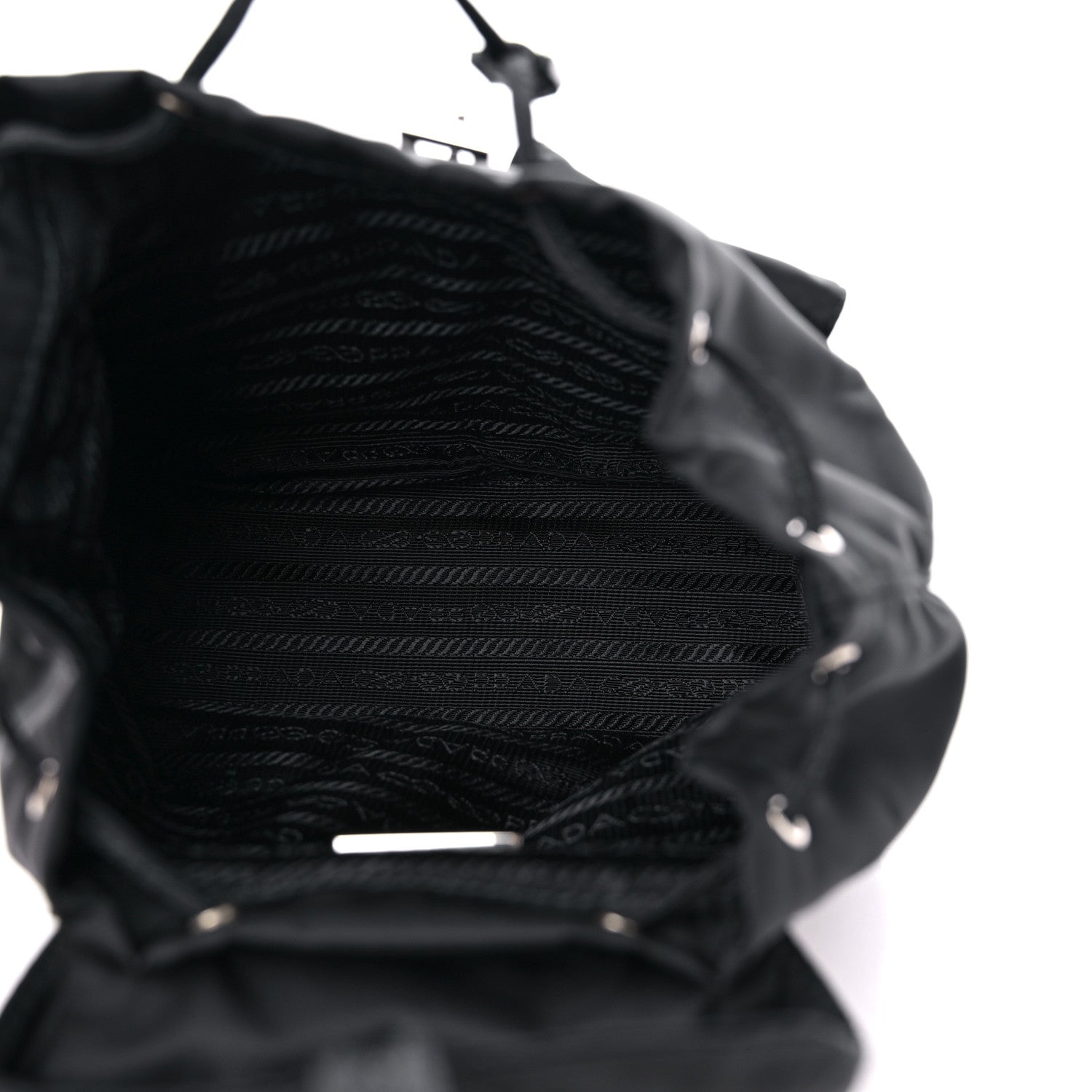 Prada Nylon Vela Mini Crossbody Backpack Black 5 of 9