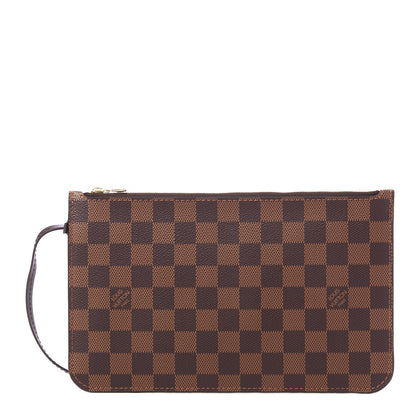Louis Vuitton Damier Ebene Neverfull MM GM Pochette 1 of 8