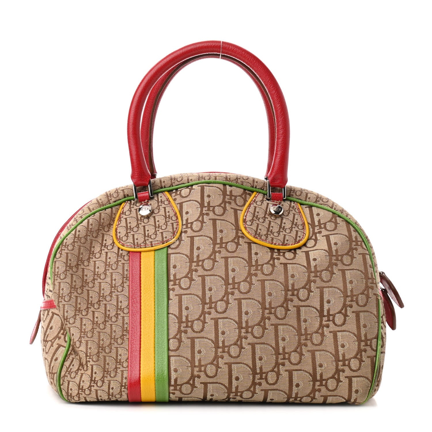 Christian Dior Monogram Rasta Bowler Beige 1 of 12