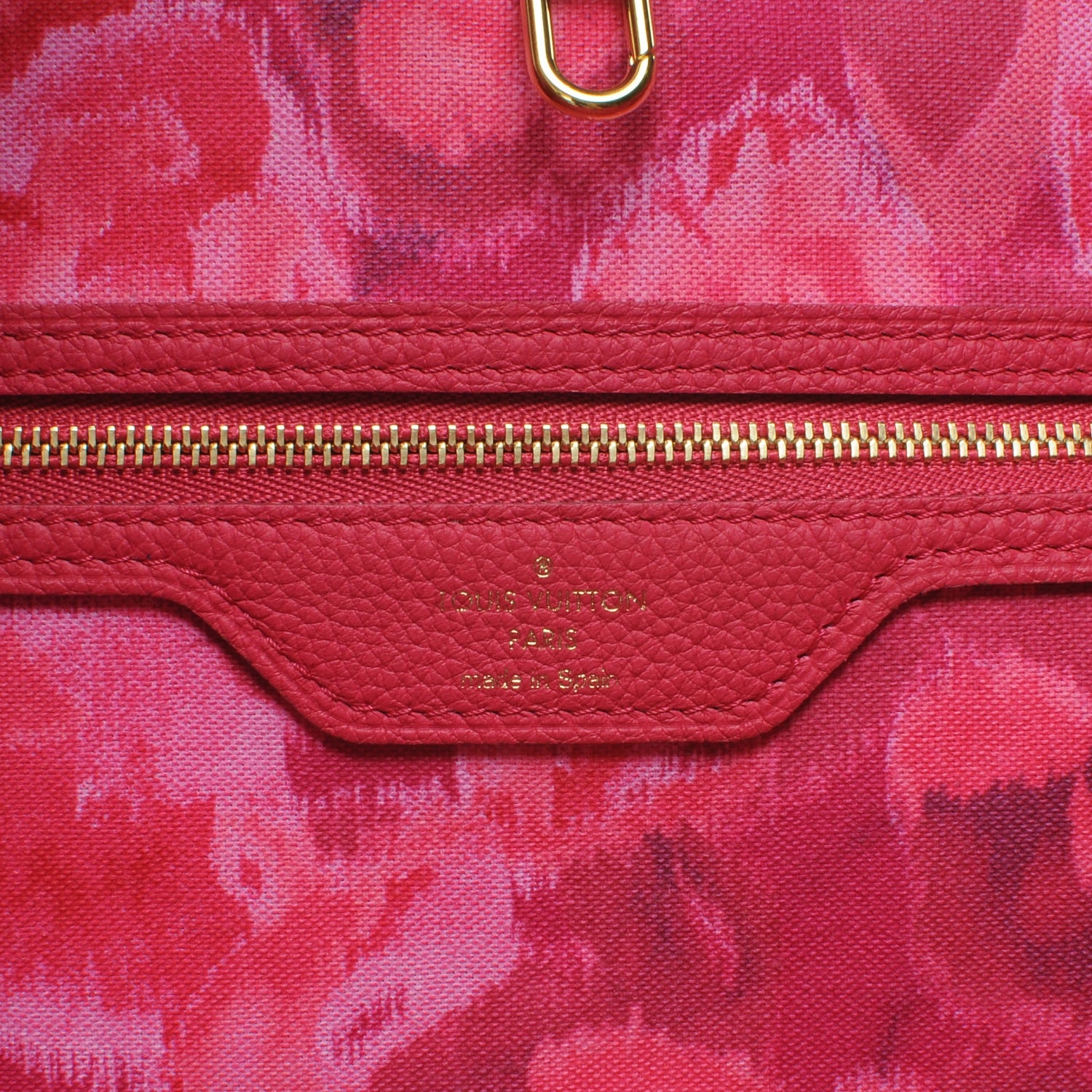 Louis Vuitton Monogram Articles de Voyage Ikat Neverfull MM Rose Indien 6 of 7