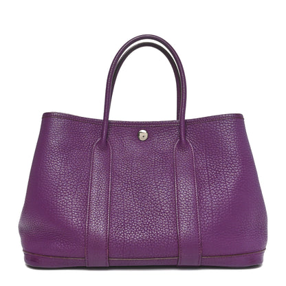 Hermes Negonda Garden Party Tote 30 TPM Cassis 1 of 9