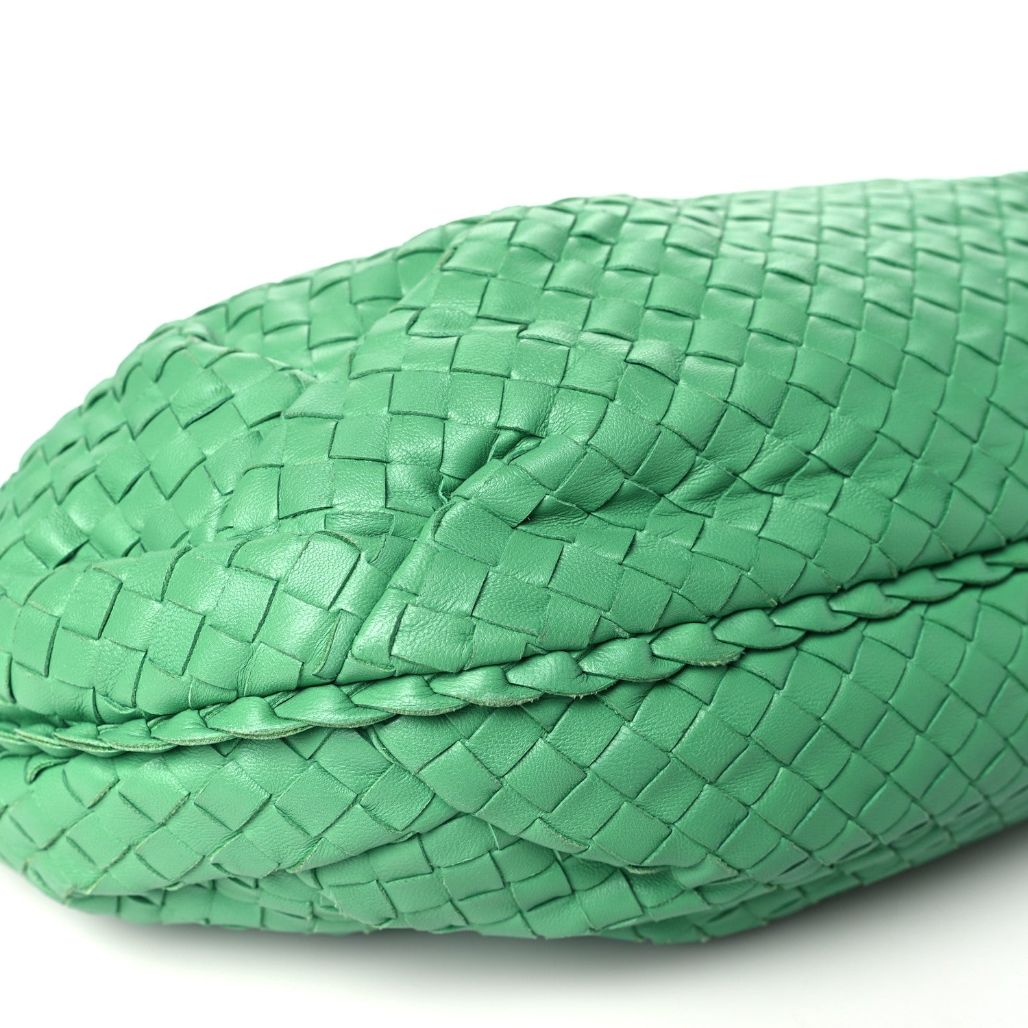 Bottega Veneta Nappa Intrecciato Medium Belly Veneta Hobo Green 10 of 11
