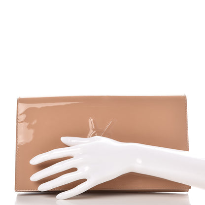 Saint Laurent Patent Calfskin Monogram Large Belle De Jour Clutch Chair 2 of 8