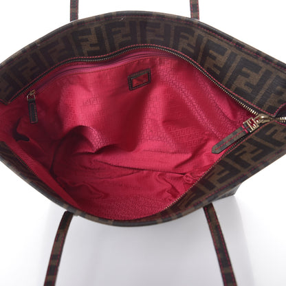Fendi Zucca Spalmati Small Roll Tote Tobacco Fragola 5 of 16