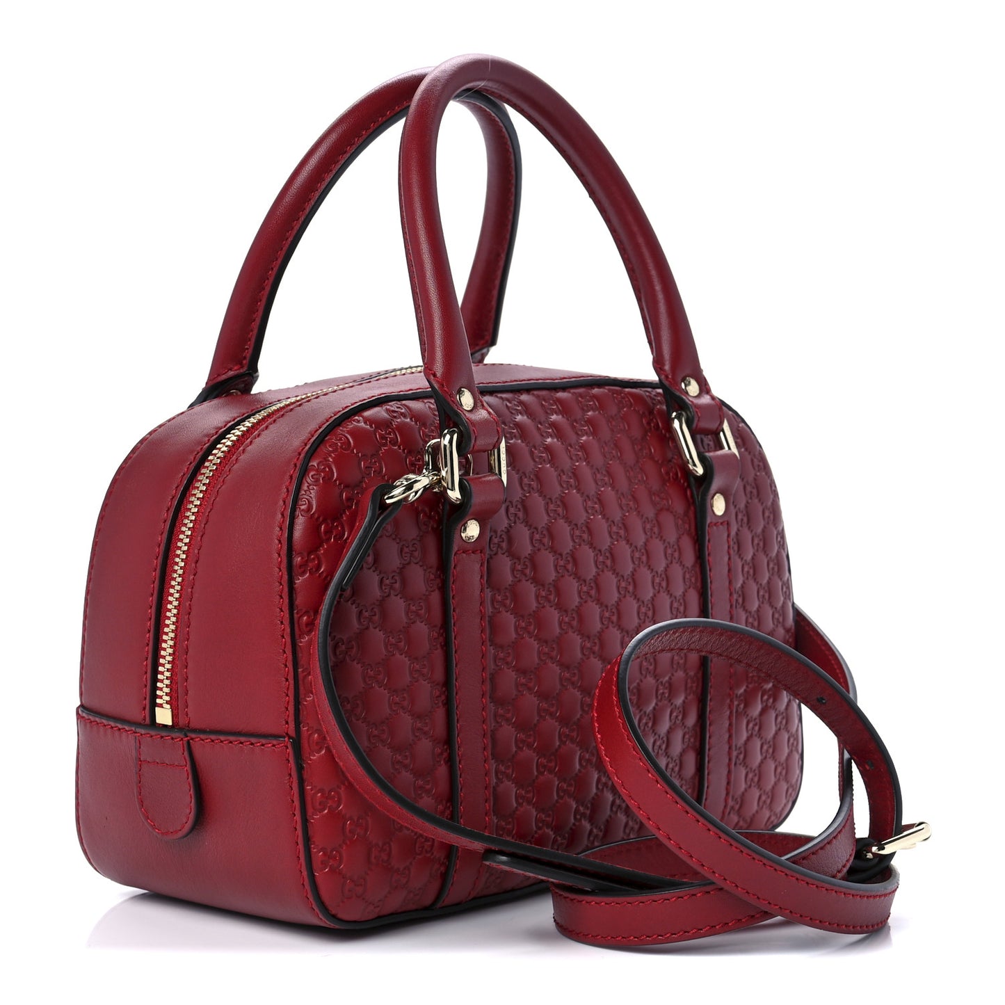 Microguccissima Small Crossbody Bag Rosso