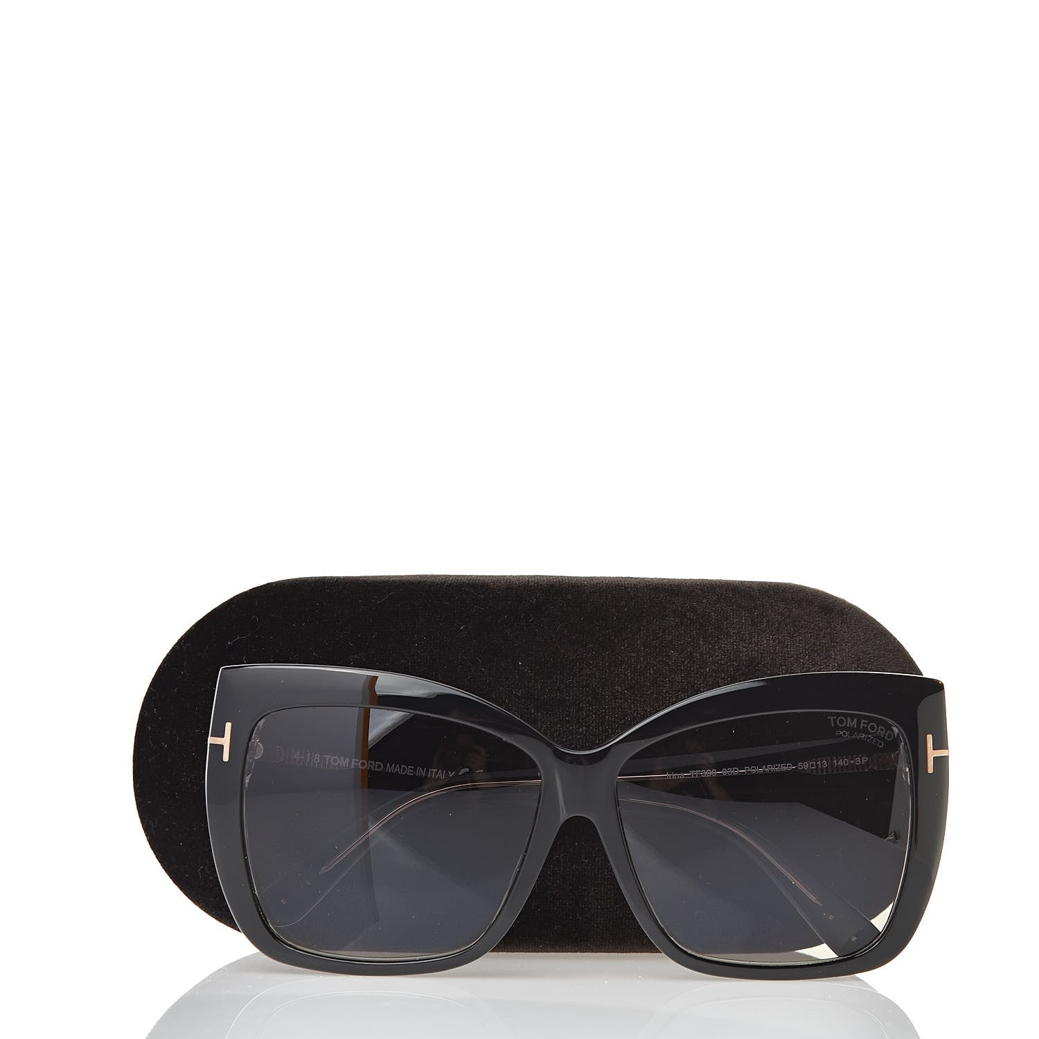 Tom Ford Irina Sunglasses TF390 Black 8 of 8