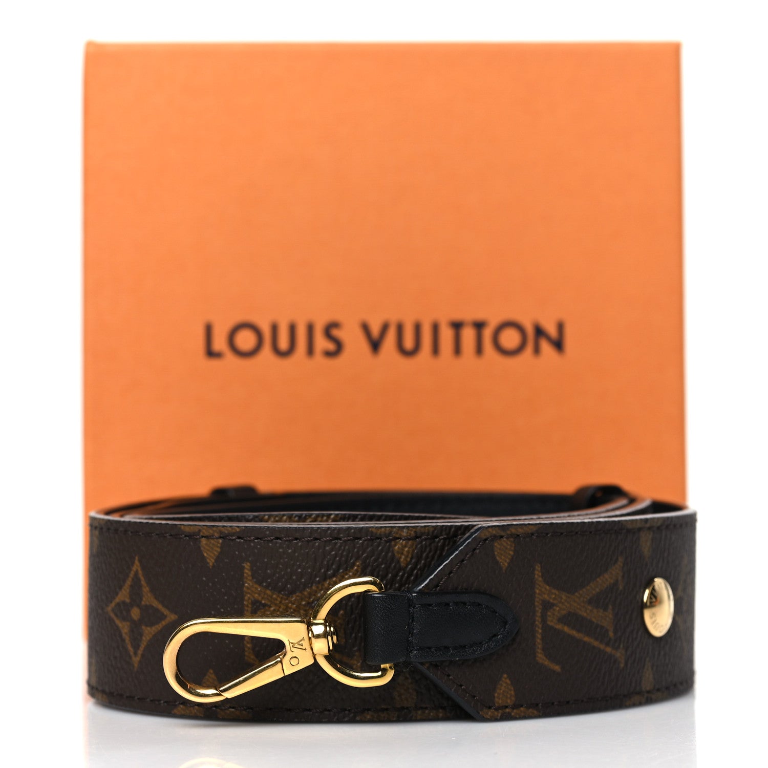 Louis Vuitton Monogram Adjustable Bandouliere Shoulder Strap Black 5 of 5