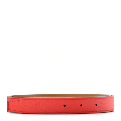 Hermes Swift Epsom 24mm Belt Strap 80 Chai Rose Jaipur 1 of 5