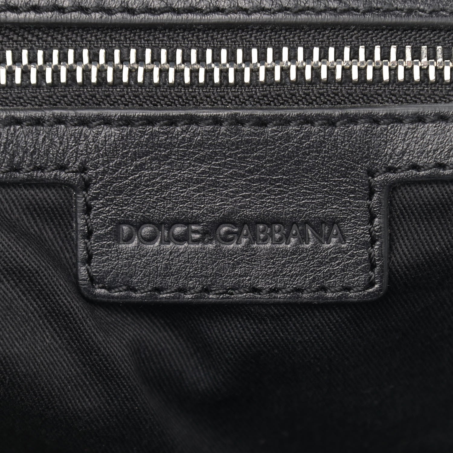 Dolce & Gabbana Grained Calfskin Satchel Black 6 of 9