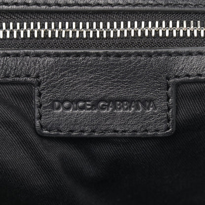 Dolce & Gabbana Grained Calfskin Satchel Black 6 of 9