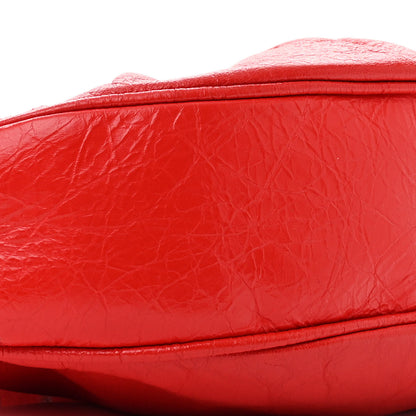 Balenciaga Agneau Arena Le Cagole Shoulder Bag XS Tomato Red 11 of 14