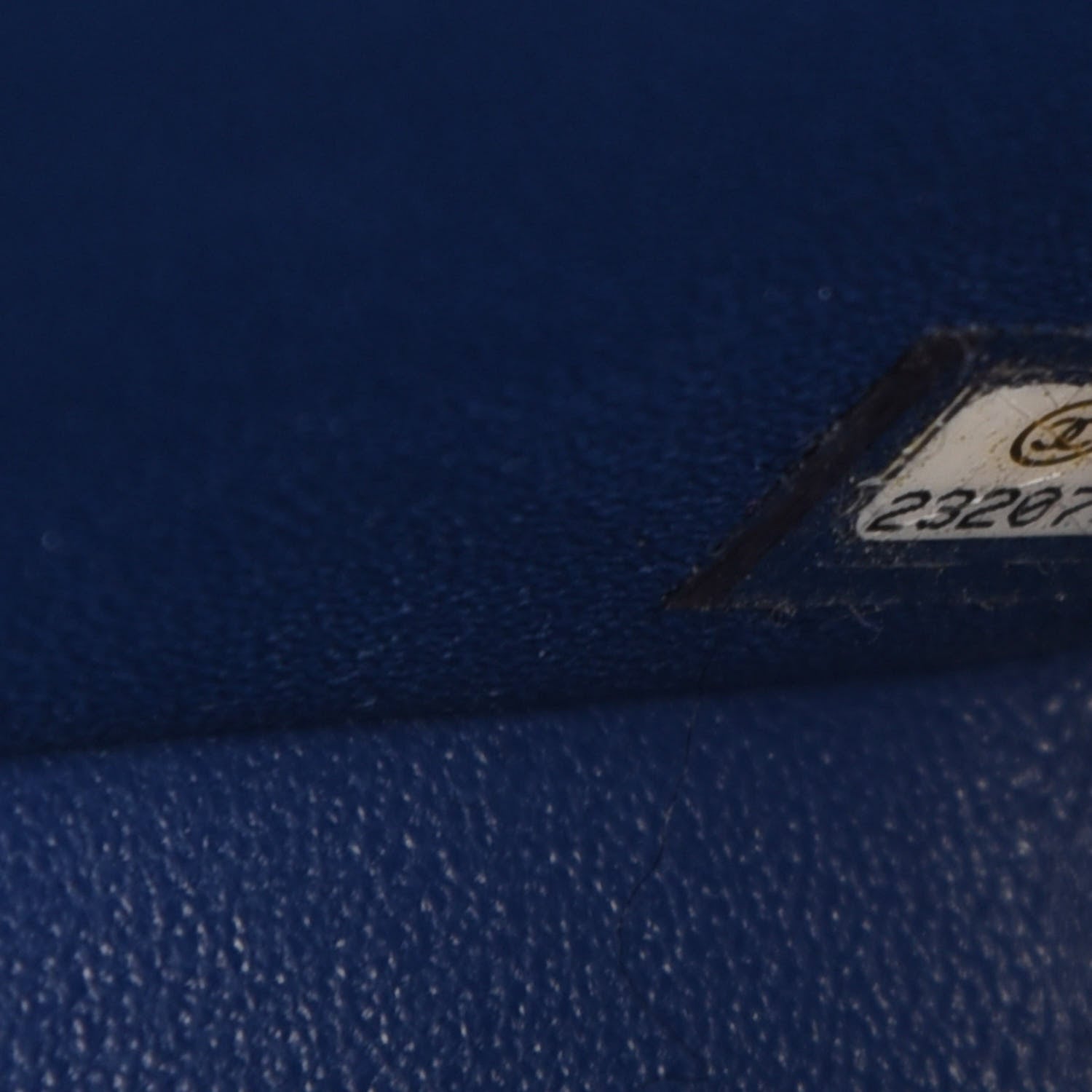 Chanel Lambskin Quilted Mini Rectangular Flap Dark Blue 9 of 11
