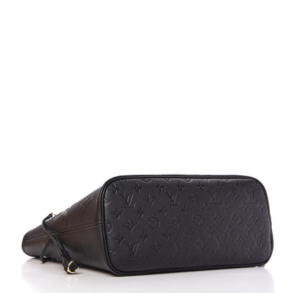 Louis Vuitton Empreinte Monogram Giant Neverfull MM Black 4 of 10